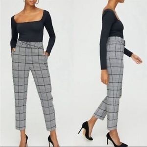 MOVING SALE! Babaton Walker Check Pant Suit Trousers by Aritzia
